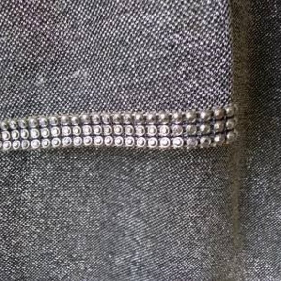 Neiman Marcus | Other | Neiman Marcus Dressy Silver Knit Jacket With